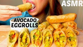 ASMR Cheesecake Factory Avocado EGG ROLLS 🥑 Ranch recipe No Talking suellASMR [upl. by Aneloj949]