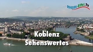 Koblenz  Stadt  Sehenswürdigkeiten  RheinEifelTV [upl. by Ehudd607]