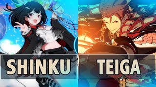 GBVSR🔥Shinku Vikala Vs Teiga Percival🔥 High Level Gameplay [upl. by Neale53]