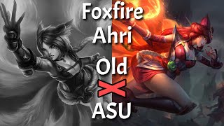 How is Foxfire Ahri REWORKED  Skin Comparison [upl. by Aivital]