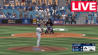 🔴LIVE NOW Los Angeles Dodgers vs Cleveland Guardians  Spring Training Mar 1 2024  MLB 24 EN VIVO [upl. by Doretta223]