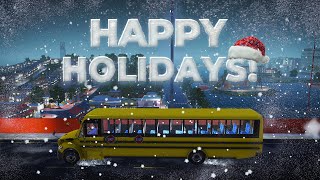 Bus Simulator 2023  Happy Holidays ❄️ [upl. by Murdock]