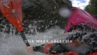 One Week ValSesia  Italian Kayaking 2023 [upl. by Aihsem845]