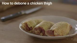 How To Debone Chicken Thighs  Good Housekeeping UK [upl. by Dahsra69]