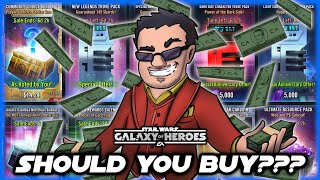 Which SWGOH Anniversary Packs Are Worth Buying [upl. by Dietz]