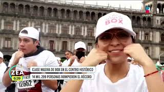 Capitalinos rompieron récord en clase masiva de box  Adrenalina [upl. by Clifford591]