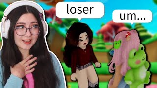 playing Roblox for the first time and GETTING BULLIED [upl. by Long]