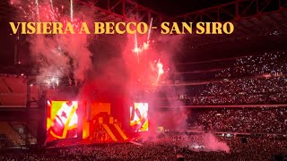 VISIERA A BECCO  LIVE SAN SIRO  CONCERTO SFERA EBBASTA [upl. by Hau]