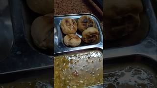 Rajasthani dish dal batiytshorts shorts [upl. by Barbe835]