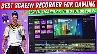 Best Gaming Screen Recorder  Video Editor For PC  WS DemoCreator [upl. by Aivartal]