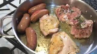 Chicken Scarpariello Recipe by Pasquale Sciarappa [upl. by Pandich685]