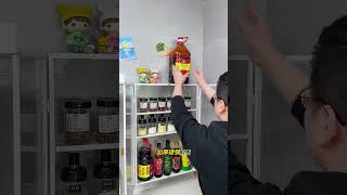 WallMounted Spice Rack with Cabinet Door  Organized Dustproof and Easy to Access [upl. by Susanna]