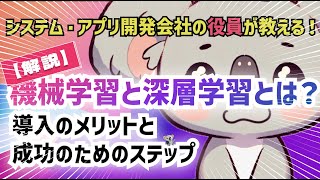 機械学習と深層学習とは？基本の仕組みから活用事例・注意点までを解説！ [upl. by Chris11]