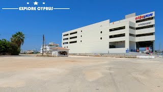 DRIVING from PAPHOS OLD TOWN to ALPHAMEGA HYPERMARKET in CYPRUS  4K 60fps [upl. by Murial]