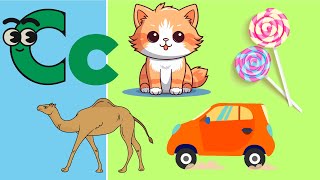 Phonics Letter C  Alphabet C Song  Nursery Rhymes 🎵📚 [upl. by Koeppel]