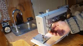 Final Test of Renees Kenmore 158904 Sewing Machine and How To [upl. by Wilkins]