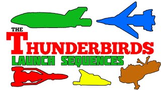 The Thunderbirds Launch Sequences [upl. by Hermie]