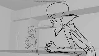 Megamind vs The Doom Syndicate ANIMATIC [upl. by Eirrotal324]