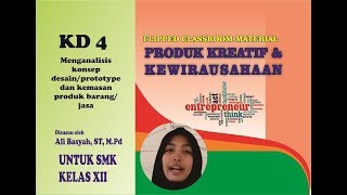 Produk Kreatif dan Kewirausahaan  4 Kelas XI SMK [upl. by Ayel563]