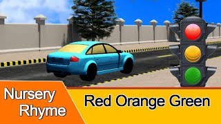 Red Orange Green  Sing and Learn Rules of Traffic signals  Children Song [upl. by Barrada644]