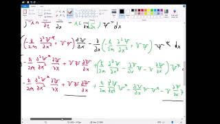 Griffiths QM Problem 17 Ehrenfest Theorem [upl. by Tatiania]