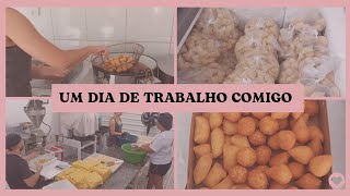 PRODUÇÃO DE COXINHA  VENDENDO SALGADOS NO IFOOD [upl. by Ryle131]