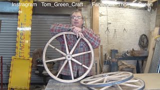 How to make Vintage Bicycle Wheels [upl. by Prussian]