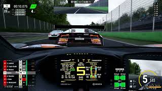 ACC Monza McLaren 720S GT3 15 Min Race AI 9595 [upl. by Litha]