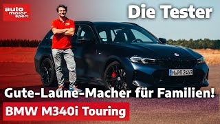 BMW M340i Touring alter Bekannter mit kleinem Update  Test  auto motor und sport [upl. by Ajani]