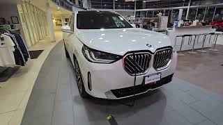 2025 BMW X3 in Mineral White Metallic vs Dark Graphite Metallic [upl. by Yevre]