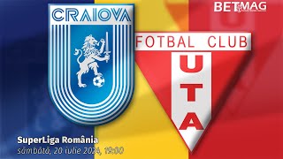 CS UNIVERSITATEA CRAIOVA 42 UTA ARAD  SUPERLIGA  ETAPA 2  SUNET AUDIO [upl. by Pegg]