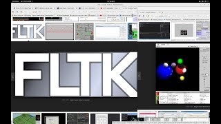 1 Downloading building installing and testing the FLTK GUI library [upl. by Eimrej]