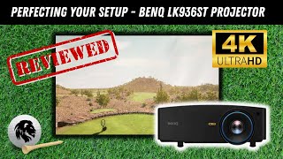 BenQ LK936ST  Golf Simulator Projector REVIEW  4K GolfSimulator BenQLK936ST BenQGolfMode [upl. by Caleb]