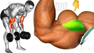 5 BEST BICEPS  SHORT HEAD  WORKOUT WITH DUMBBELLS ONLY AT HOME [upl. by Rusert]