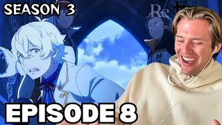 YES FINALLY Re Zero Season 3 Episode 8  Reaction [upl. by Aimar954]