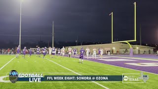 FFL Week 8 Ozona stomps Sonora in I10 rivalry [upl. by Suzy]