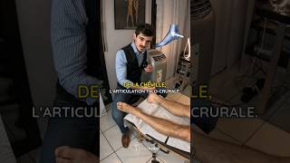 Manipulation articulaire cheville avec LACHIROCROS chiropractor asmr massage crackingbones [upl. by Clarise]