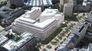 Le nouveau campus Nation de la Sorbonne Nouvelle en 3D [upl. by Arait482]