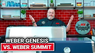 Weber Genesis vs Weber Summit  Ace Hardware [upl. by Nay]