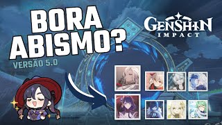 BORA FAZER O ABISMO  Genshin Impact 50 [upl. by Orson]