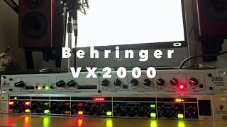 Behringer VX2000 vs dbx 286s [upl. by Nner33]