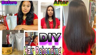 Hair Rebonding Shiseido Professional Crystallizing Hair Straightener  DIY [upl. by Evangeline115]