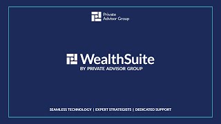 WealthSuite Investment Management Platform Overview [upl. by Teyut]