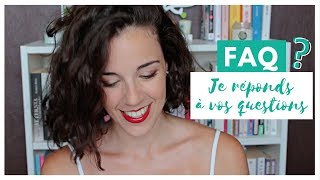 FAQ  Booktube études livres favoris 📮❓ [upl. by Marcell]