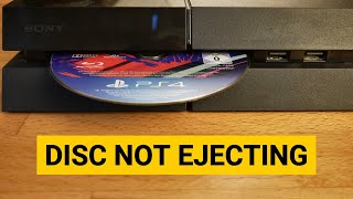 How To Manually Eject PS4 Disc  PS4 Disc Stuck Inside [upl. by Ben250]