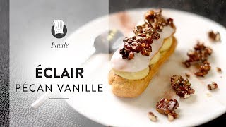 La Recette Facile des Éclairs Pécan Vanille  encore plus gourmands que les éclairs au chocolat [upl. by Lala]