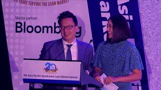 APLMA Asia Pacific Syndicated Loan Market Awards on 30 January 2019 [upl. by Assiron]