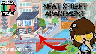 NEAT STREET APARTMENT  IN TOCA LIFE WORLD  TOCABOCAFİLM [upl. by Marashio]