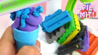 Play doh eismaschine deutsch  Eis aus Knete mit Ökonorm Knete machen [upl. by Dat]