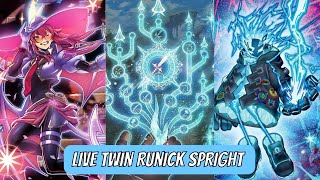 YGO First Place Crimson King WinAMat Live Twin Runick Spright Deck Profile September 2023 [upl. by Innig476]